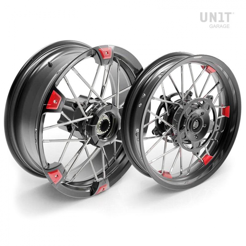 Par de ruedas radiales NineT UrbanGS 24M9 SX Tubeless