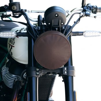 Funda de cuero para faros delanteros