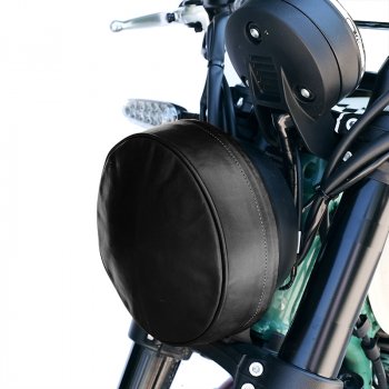 Funda de cuero para faros delanteros