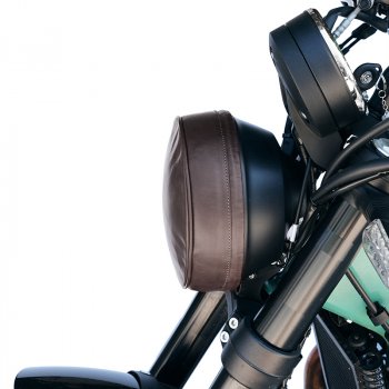 Funda de cuero para faros delanteros