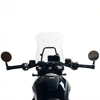 Parabrisas con soporte GPS Ducati Scrambler