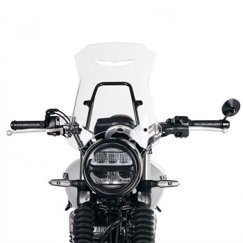 Parabrisas con soporte GPS Honda GB350S