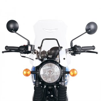 Parabrisas con soporte GPS Royal Enfield Hunter 350