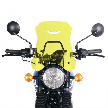 Parabrisas con soporte GPS Royal Enfield Hunter 350