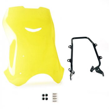 Parabrisas Triumph Bonneville T120 con soporte para GPS