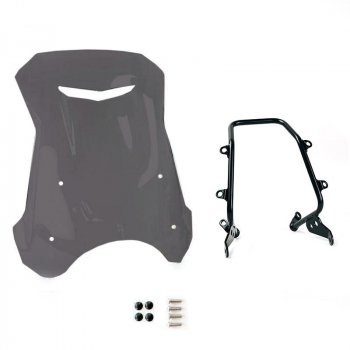 Parabrisas Triumph Bonneville T120 con soporte para GPS