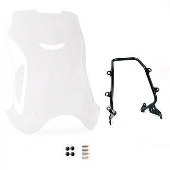 Parabrisas Triumph Bonneville T120 con soporte para GPS
