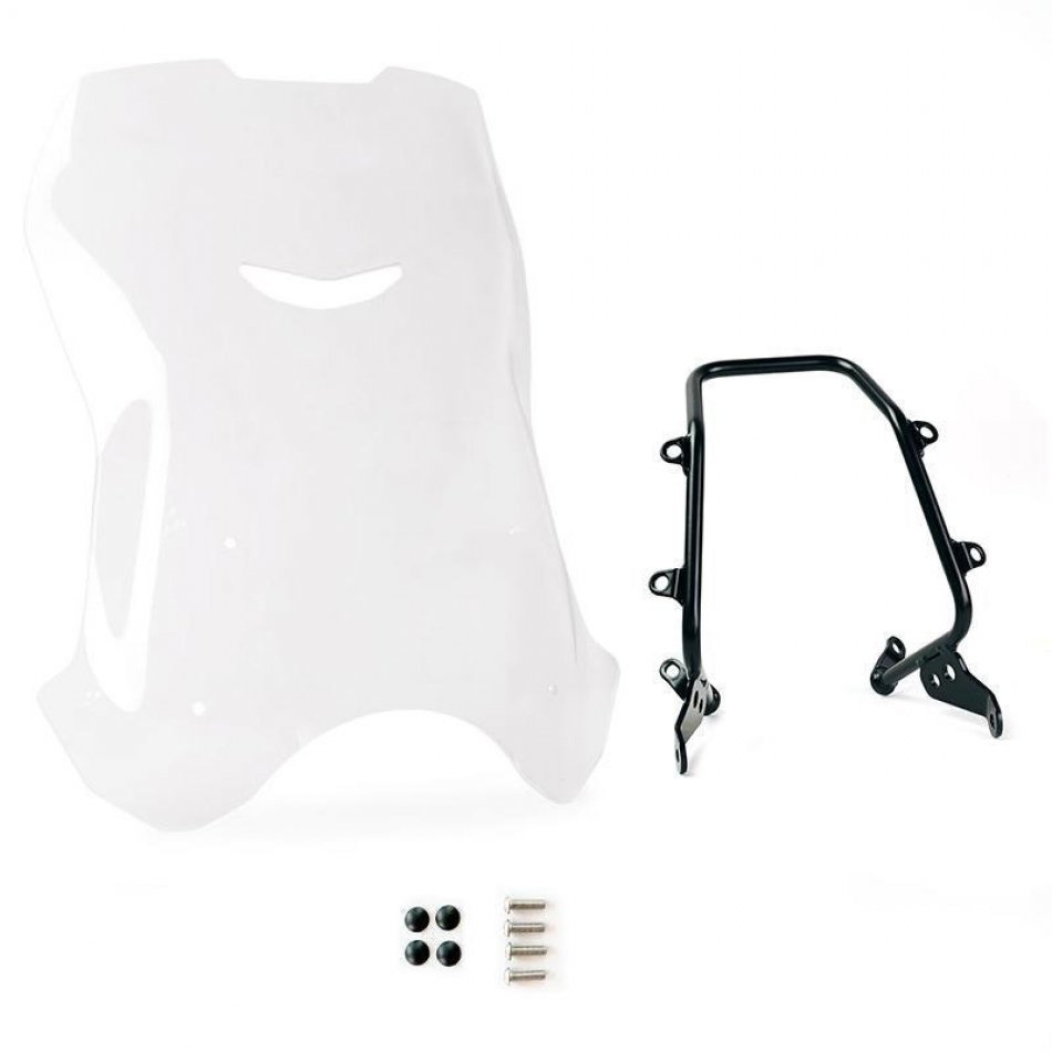Parabrisas Triumph Bonneville T120 con soporte para GPS