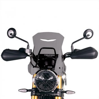 Parabrisas con soporte GPS para Triumph 1200 XC-XE