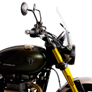 Parabrisas con soporte GPS Triumph Street Scrambler 900 (a partir de 2026)