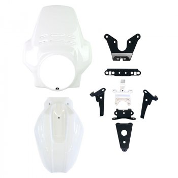 Cúpula Fenouil + guardabarros delantero BMW R12 NineT