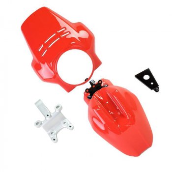 Carenado delantero Fenouil + guardabarros delantero nineT Scrambler-Pure