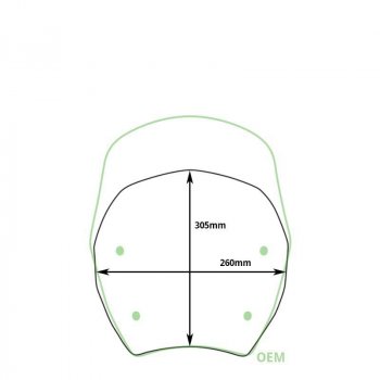 Pantalla S con Radar BMW R1300GS (2023 en adelante)