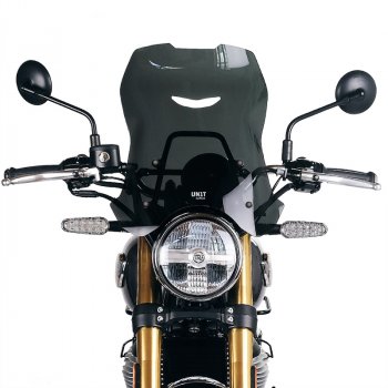 Parabrisas XL con soporte para GPS Royal Enfield Bear 650