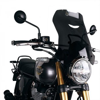 Parabrisas XL con soporte para GPS Royal Enfield Bear 650