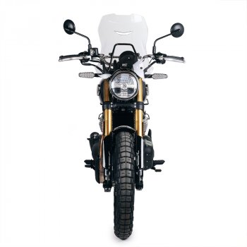 Parabrisas XL con soporte para GPS Royal Enfield Bear 650
