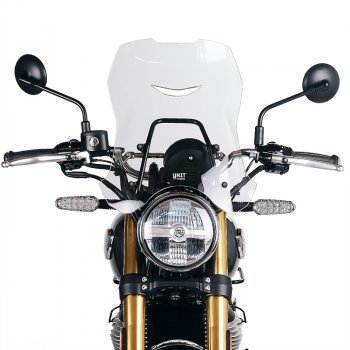 Parabrisas XL con soporte para GPS Royal Enfield Bear 650