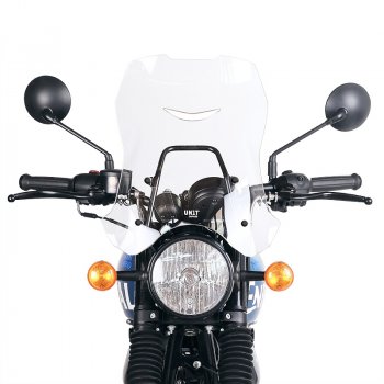 Parabrisas XL con soporte para GPS Royal Enfield Hunter 350