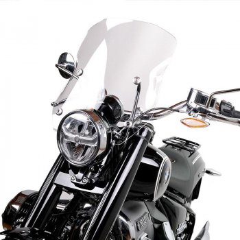 Parabrisas con soporte GPS nineT Scrambler-Pure