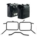 Dos bolsas laterales Khali en TPU 35L - 45L + Par de placas de aluminio + Chasis para bolsos Atlas de aluminio Triumph Street Scrambler 900 (a partir de 2026)