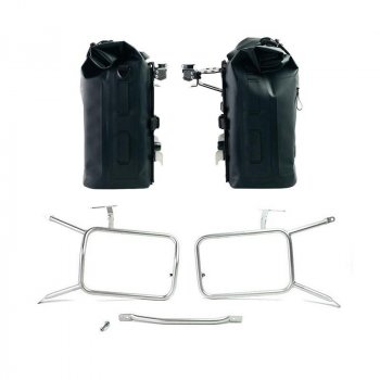 Dos bolsas laterales Khali en TPU 35L - 45L con marcos nineT