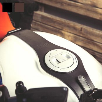 Nueve correa del tanque marrón