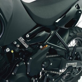 Paneles laterales negros brillantes para Royal Enfield Himalayan 450 (2024 en adelante)
