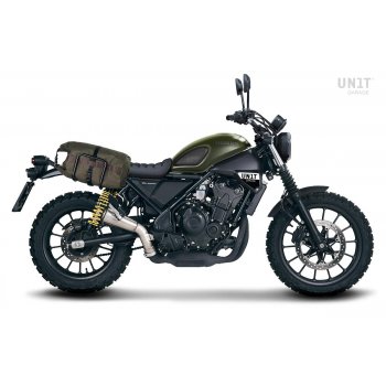 Paneles laterales del tanque Honda CL Matt Black