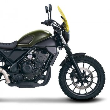 Paneles laterales del tanque Honda CL Matt Black