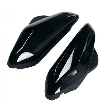 Paneles laterales del tanque Honda CL Matt Black