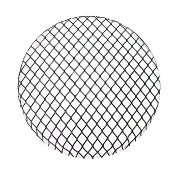 Parrilla delantera de protección de faro negro