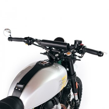 Kit de espejos Royal Enfield con 2 tapas de extremo