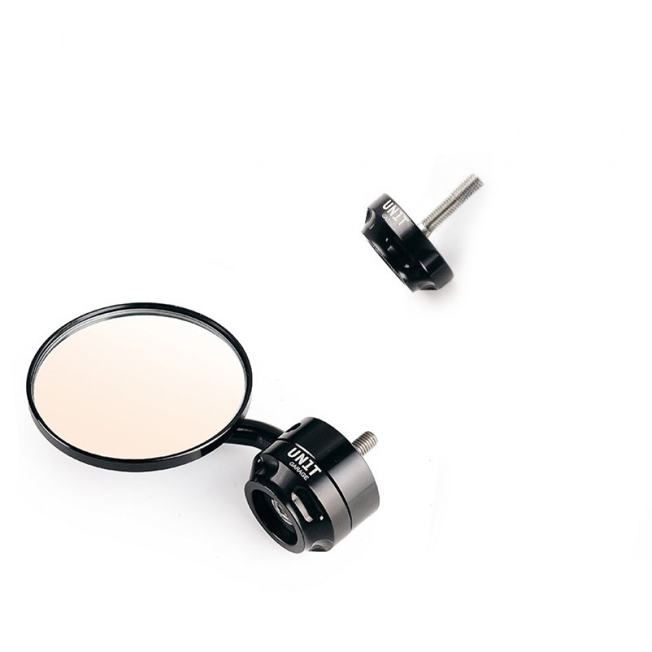 Kit de espejos Royal Enfield con 2 tapas de extremo