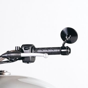 Kit de 2 espejos con 2 tapas de extremo para Honda GB350S