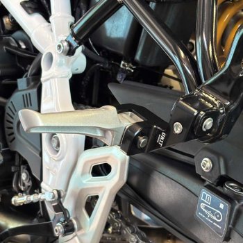 Kit de confort de reposapiés bajado para pasajero BMW F450GS