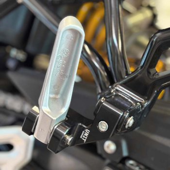 Kit de confort de reposapiés bajado para pasajero BMW F450GS