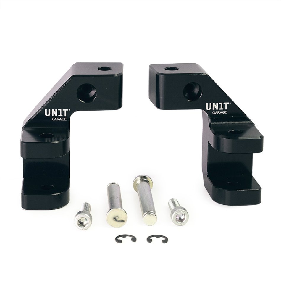 Kit de confort de reposapiés bajado para pasajero BMW F450GS