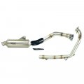 Kit completo de escape en acero inoxidable Royal Enfield Himalayan 450 (2024 en adelante)