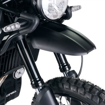 Kit con Silenciador de Acero Inoxidable Negro Royal Enfield Himalayan 450 (2024 en adelante)
