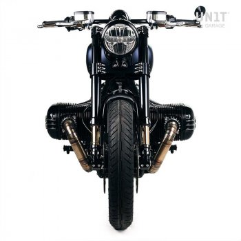 Kit horquilla Ohlins BMW R18 + Unidad placas garaje con pies axiales