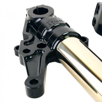 Kit de horquilla Ohlins USD + Placas y pies Unit Garage