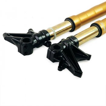 Kit de horquilla Ohlins USD + Placas y pies Unit Garage