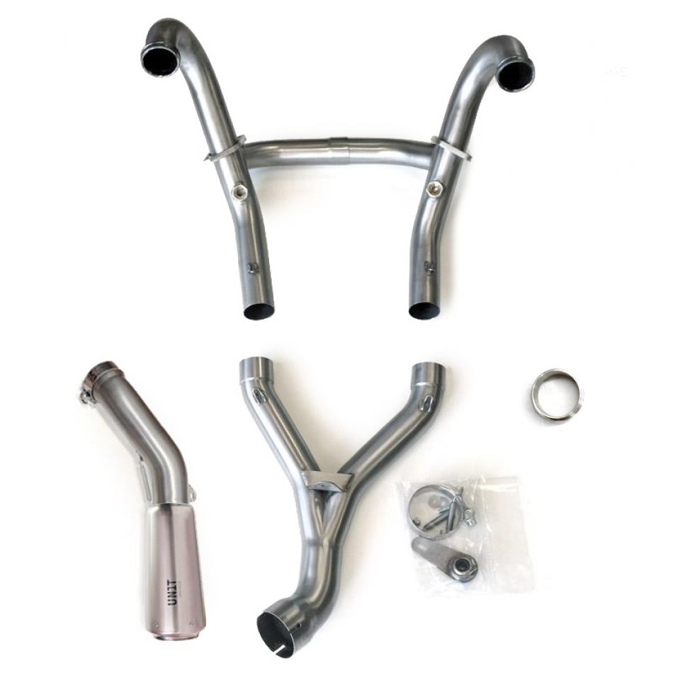 Kit de escape completo HP2 y Megamoto Titanium