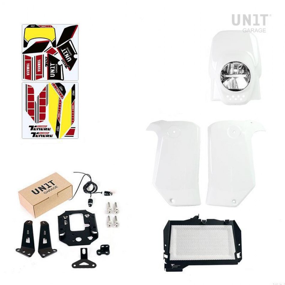 Kit Yamaha Ténéré 700 Classic Blanco (edición extrema o con guardabarros alto)