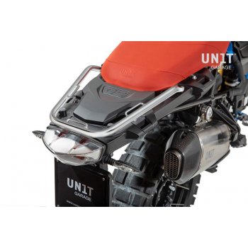 Manija trasera para silla de montar Rallye inox