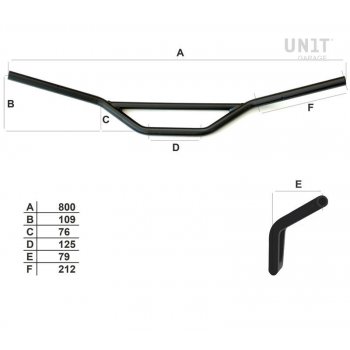 Manillar Royal Enfiled Bear 650