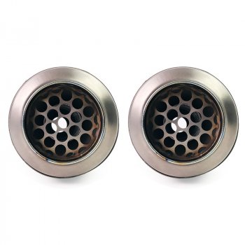 Titanium Scrambler doble alto silenciador con soldadura visible