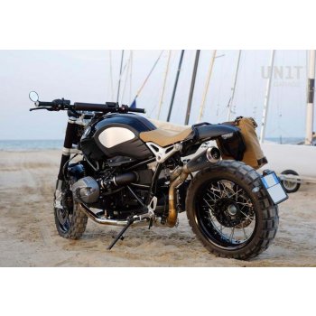 Silenciador alto de titanio