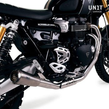 Escape bajo estilo GP Triumph 1200XC y XE