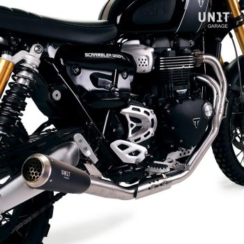 Escape bajo estilo GP Triumph 1200XC y XE